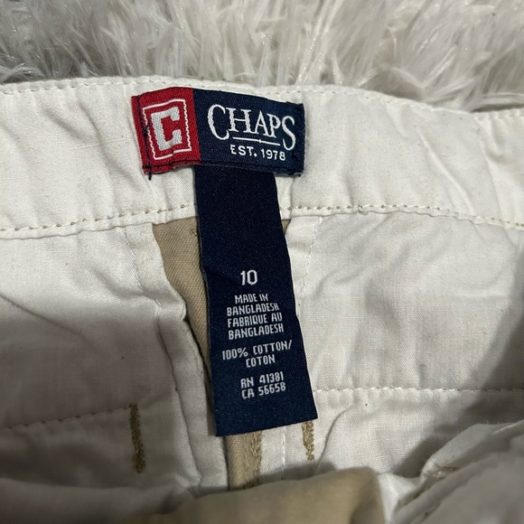 Chaps Beige Cargo Pants - Picture 2 of 2